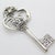 Vintage Italian Handmade Silver Key Figurine, Tuscany, Italy, 1980s For Sale - Image 4 of 13