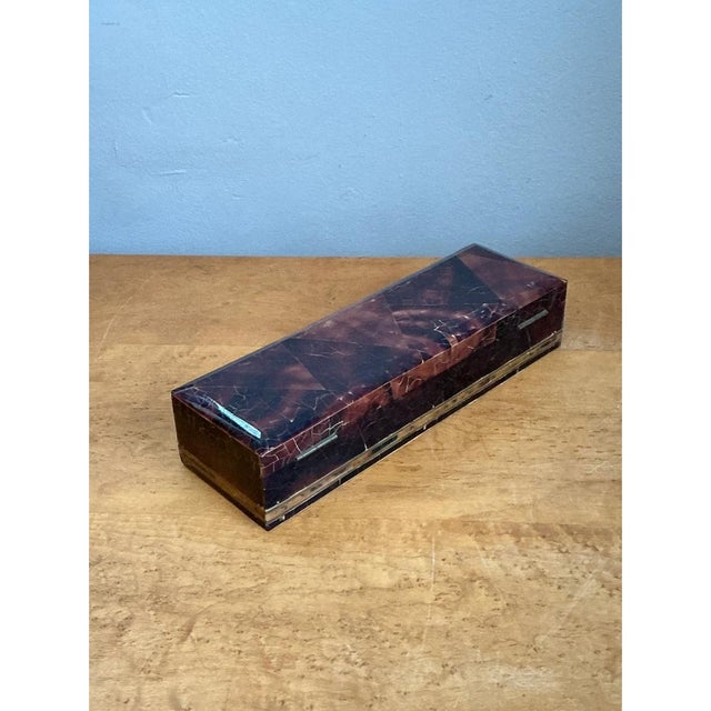 Vintage Coconut Shell Decorative Box For Sale - Image 4 of 15