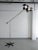 Curtis Jere Monumental Original Signed C. Jere Vintage Articulating Crane Floor Lamp Sculpture Industrial Rare Largest Model Produced For Sale - Image 4 of 7