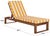 2020s Sophie Chaise Lounge, Natural/Yellow Stripe For Sale - Image 5 of 12
