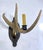 Vintage Pair of Rustic Antler Sconces For Sale - Image 10 of 12