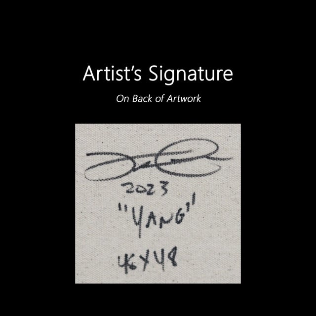 Fruity Ramen: Yang II - White on White Graffiti Textural Painting on Canvas Original Artwork by Jason DeMeo For Sale - Image 9 of 9