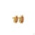 Metal 4.42 Carat Round Brilliant Cut Diamond Ruby Gold Earrings, Pair For Sale - Image 7 of 7
