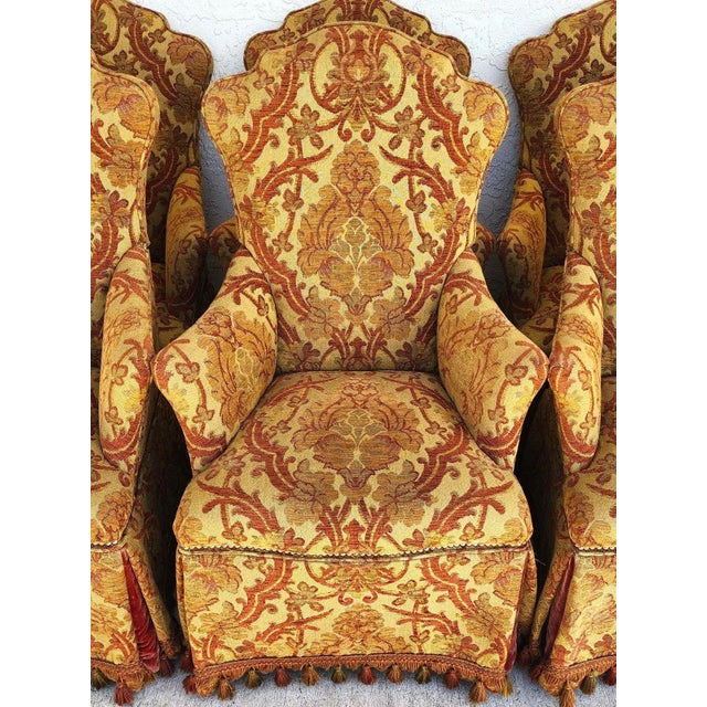 Ferguson Copeland Stately Dining Armchairs Set of 8 For Sale - Image 14 of 17