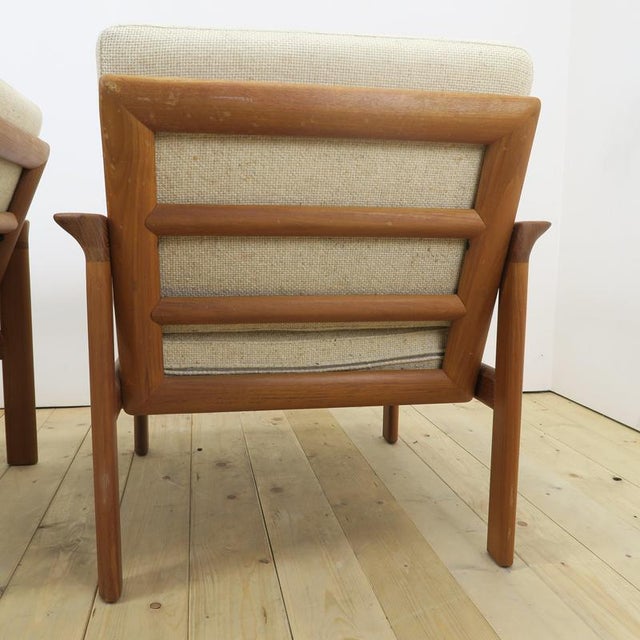 Teak Lounge Chairs from Komfort Møbler, Denmark, 1960, Set of 2 For Sale - Image 16 of 17