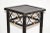 Vintage Brighton Chinoiserie Rattan Bamboo Stand, Side or End Table, Column 1970 For Sale In Miami - Image 6 of 13