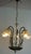 Black Italian Brass and Glass Lead Crystal Chandelier from Artigian Fabbrica Lambadari, 1960s For Sale - Image 8 of 16