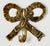 Vintage Brass Bow Wall Hook For Sale - Image 4 of 4