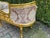1970s French Louis XVI Gilt Beech Pink Damask Settee - 1Pc For Sale - Image 16 of 17