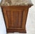 1980s Thomasville Elysee Nightstands Burl and Marble a Pair For Sale - Image 5 of 13