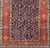 Antique Persian Bidjar Gallery Rug With Navy Field and Red Geometrics 6'3 X 12'9 For Sale - Image 4 of 17