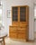 Vintage Danish Glass-Fronted Oak Display Cabinet from Vantinge Mobelindustri, 1970s For Sale - Image 3 of 18