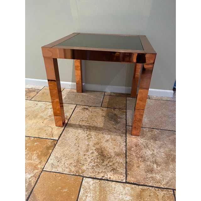 Milo Baughman for Thayer Coggin 1960s Mid-Century Modern Square Occasional/ Side Table For Sale - Image 4 of 6