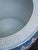 Ceramic Hand-Painted Flower Pot in Porcelain For Sale - Image 7 of 9