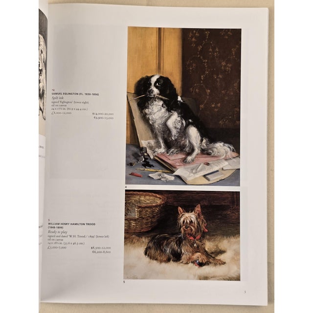 Christie's auction catalogue for Sporting and Wildlife Art, including works from the collection of Lili and Richard D....