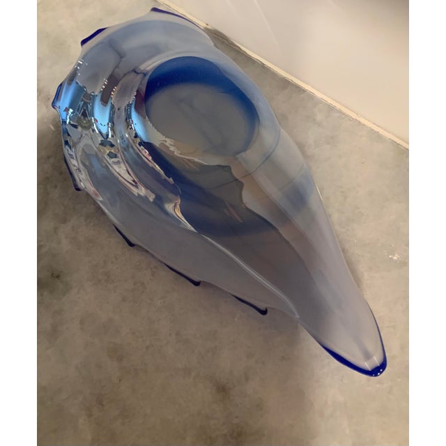 Glass Contemporary Abstract Art Glass Bowl/Dish For Sale - Image 7 of 11