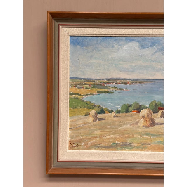 Sven Atterling, Landscape, 1950s, Oil Painting on Panel, Framed For Sale - Image 14 of 18