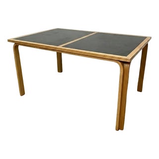 Danish Black Table from Magnus Olsen, 1960s For Sale