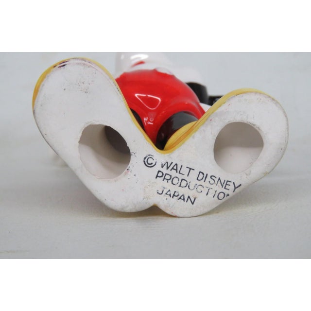 Ceramic Mickey Mouse Figurine Made in Japan for Walt Disney Productions 4833b For Sale - Image 12 of 16