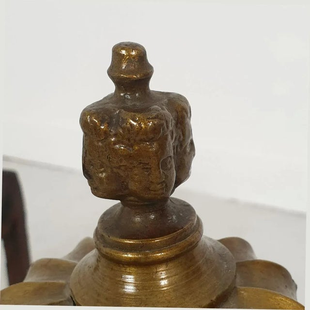 Metal Pair of Italian Andirons Circa 1900s For Sale - Image 7 of 9