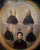 French 19th Century French Religious Oil Painting of Five Priests in Giltwood Frame For Sale - Image 3 of 9