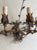 1900s Antique Iron Floral Sconces - Set of 4 For Sale In Birmingham - Image 6 of 7