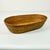 1990s Vintage Boho Chic Coastal Oval Wicker Basket For Sale - Image 4 of 10