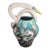 Vintage Designer Raku Pottery Vase With Birds For Sale