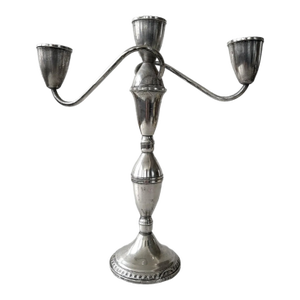Sterling Silver Antique Duchin Creation Opera Candelabra - Weighted/Stamped