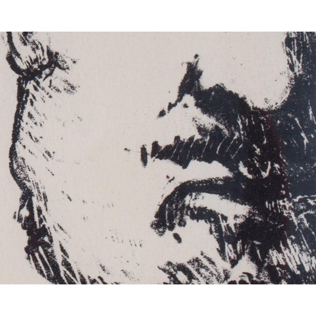 1960 Limited Edition Portrait Lithograph by James L. Bruch For Sale - Image 10 of 10