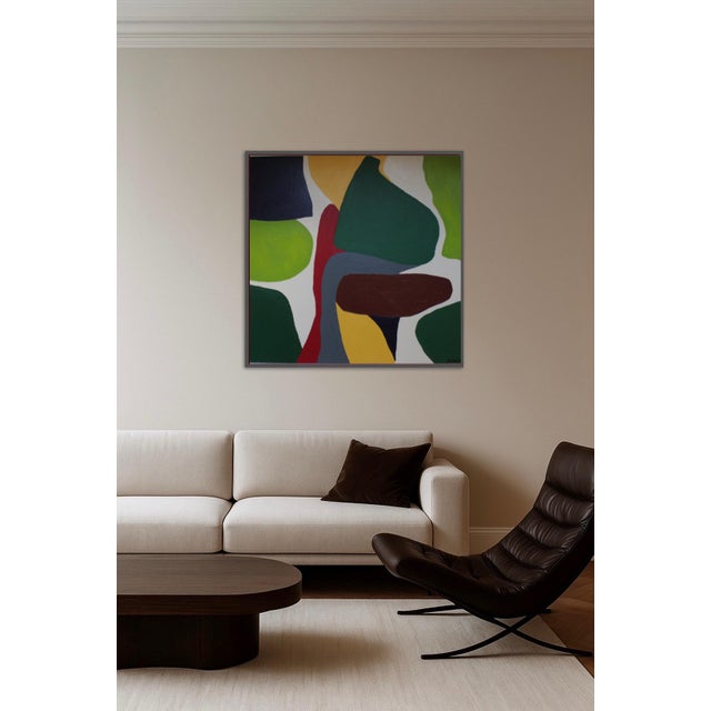 Bodasca, Abstract Composition, 2026, Acrylic on Canvas For Sale - Image 8 of 15