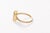 Bronze Cross Set in 21k Gold Ring, Size 7 For Sale - Image 11 of 12