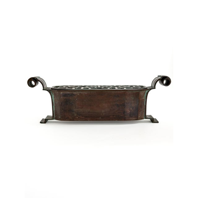 Swedish Grace Bronze Jardinière by Sune Bäckström, Sweden, 1920s For Sale - Image 6 of 10