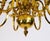 1920s Antique Dutch Renaissance Style Brass 2-Tier Chandeliers, 1920, Set of 2 For Sale - Image 5 of 14