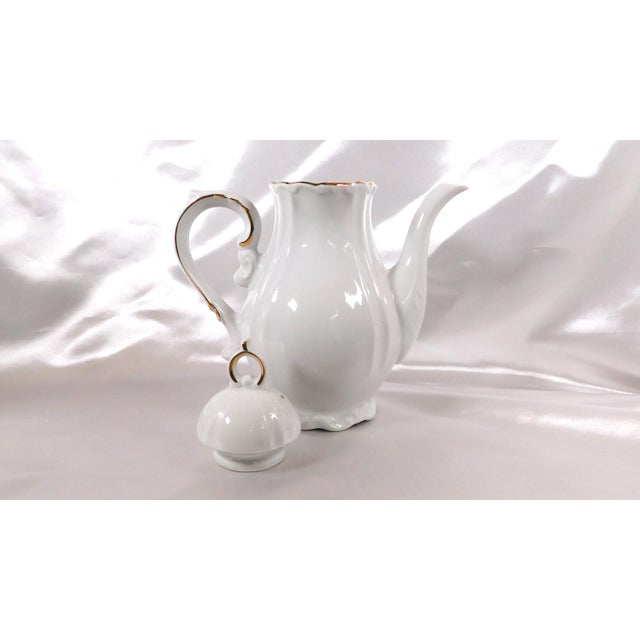1950s Winrose Collection Floral Coffee Pot and Creamer For Sale - Image 13 of 17