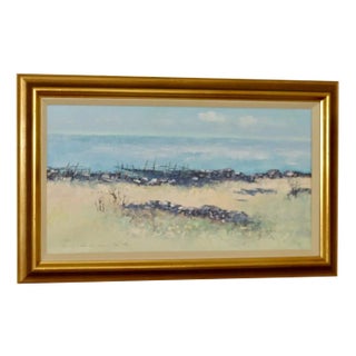 Jim Ronald Lindholm, Beach in Gårdby Parish, 1950s For Sale