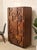 Mid 20th Century Mid 20th Century Styled After Vintage Lane Brutalist Mosaic Wood Highboy Armoire For Sale - Image 5 of 6