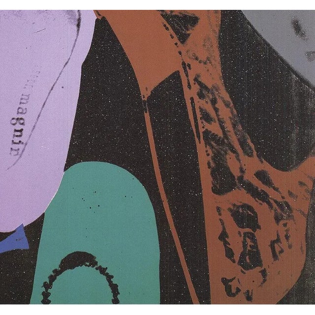 Andy Warhol 1999 Andy Warhol 'Diamond Dust Shoes' Offset Lithograph For Sale - Image 4 of 4