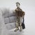 A remarkable vintage figurine depicting an accordion player, handmade in Arezzo, Tuscany, Italy between the 1980s and...