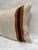 Contemporary Turkish Hemp Pillow Cushion Natural Beige Rust Pillow Cushion Cover 16" x 24" For Sale - Image 3 of 4