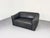 DS 47 Buffalo Leather Grey Sofa Two-Seater from De Sede, 1980s For Sale - Image 4 of 14