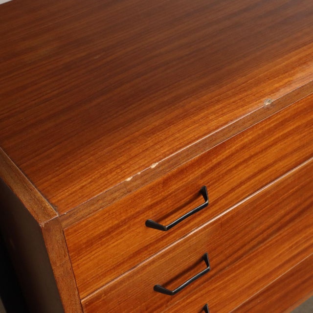 Vintage Bookcase in Mahogany, Italy, 1960s For Sale - Image 5 of 13