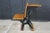 Antique American Solid Maple Classroom School Desk Cast Iron Flip-Up Chair Combo For Sale - Image 16 of 18