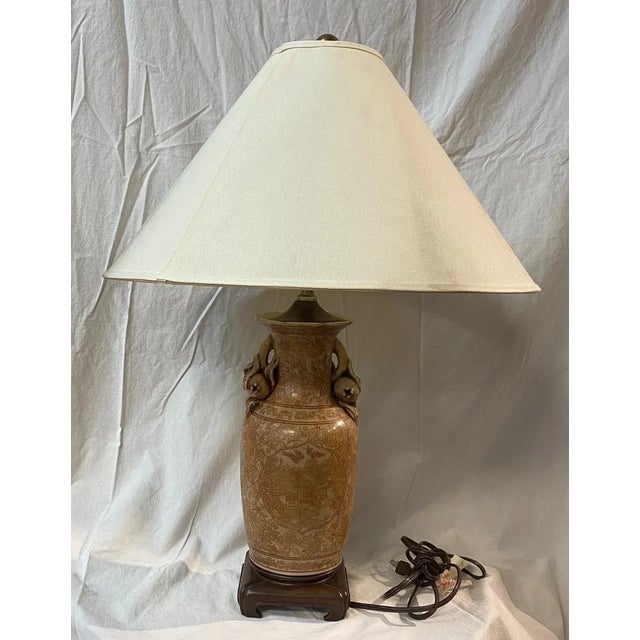 Vintage Showroom Hand Painted Speer Table Lamp For Sale - Image 13 of 13