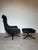 Elegant vitra repos lounge chair with matching ottoman , designed by antonio citterio . The repos combines the comfort of...