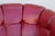 Wood Monteverdi-Young Mid-Century Modern Tufted Ruby Red Leather Sofa, 1973 For Sale - Image 7 of 18