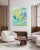 Canary Yellow Chance Encounter — 48x36 For Sale - Image 8 of 12