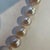Pink Pearl Single Strand Necklace With 14k Yellow Gold Clasp For Sale In New York - Image 6 of 8
