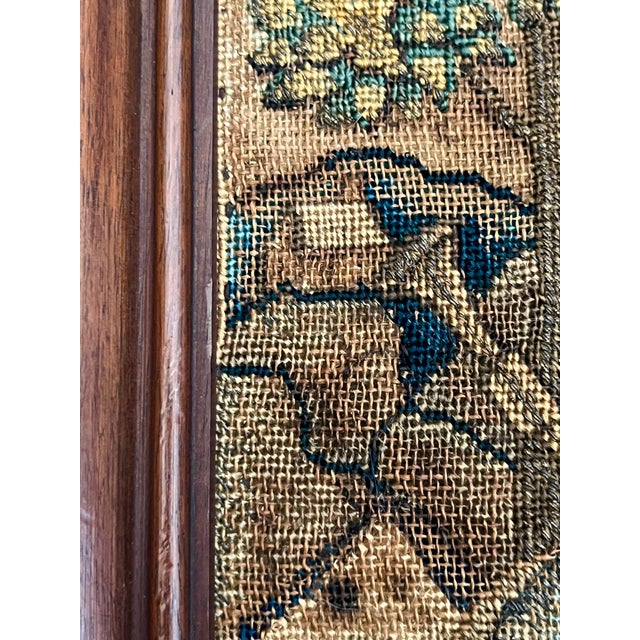 Pair 18th Century Framed French Verdure Tapestry Panels For Sale - Image 15 of 17