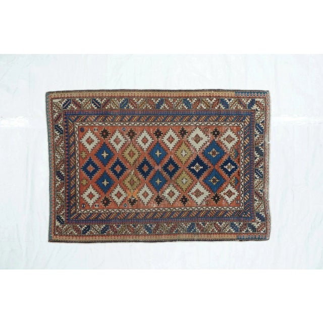 Antique Shirvan Rug 2'7'' x 3'9'' For Sale In New York - Image 6 of 12
